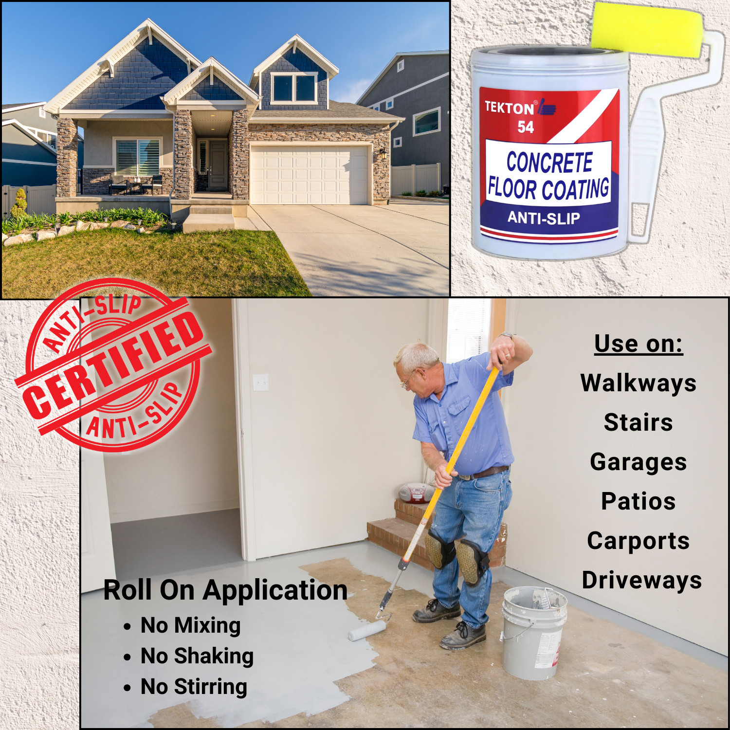 Anti Skid Paint, Non Slip Coating, Anti Slip Concrete Paint, Slip Resistant