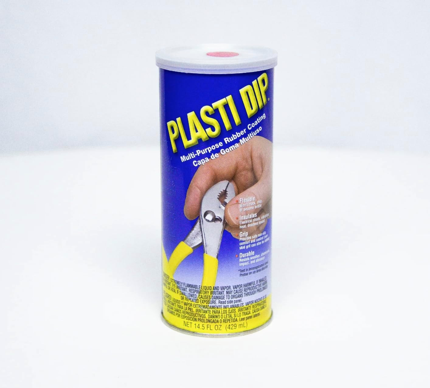 Rubber Coating – Peelable, Flexible Dip-In Can for Tools, Crafts 14.5Oz