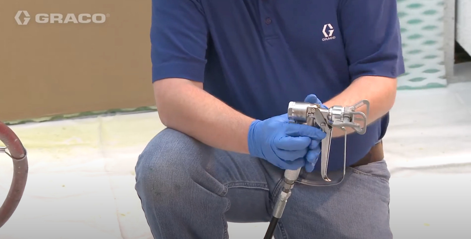 Graco XTR7+ Airless Spray Gun High Flow 7250PSI Round Handle XTR720 No Tip -NEW