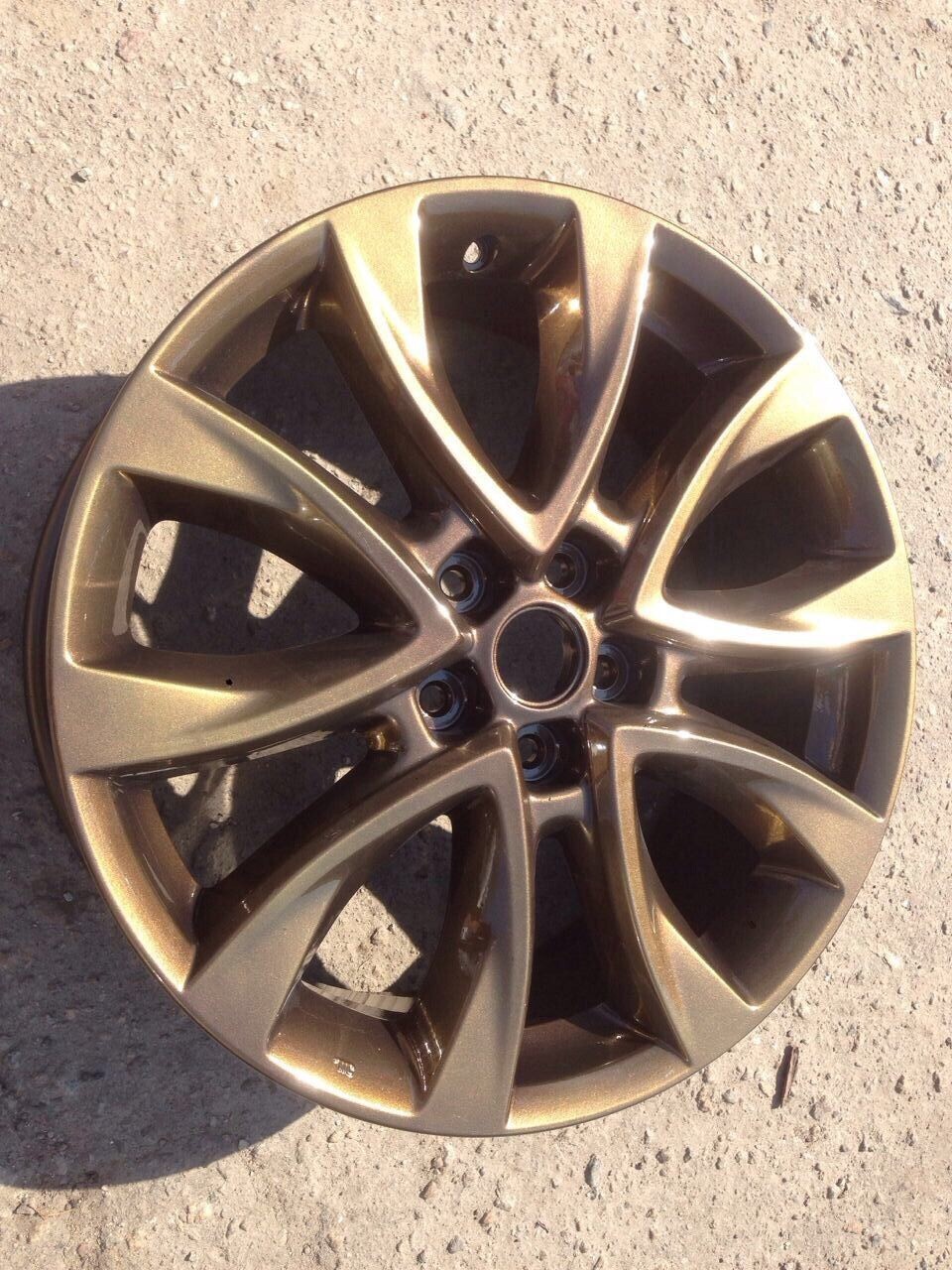 High Gloss BURST METALLIC BRONZE powder coating, 1Lb/450g