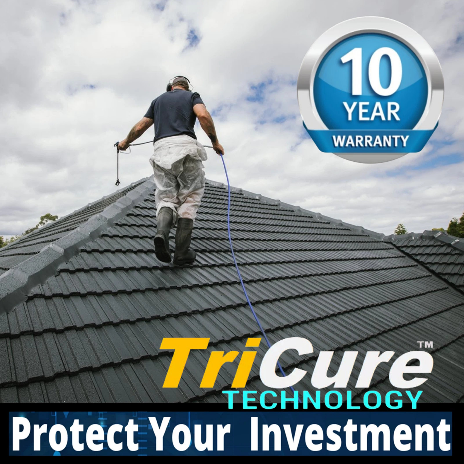 SPRAY ON NANO ROOF COATING 10 YEAR CLEAR COATING ASPHALT SHINGLES – 5 GALLONS