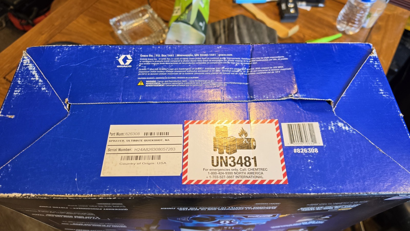 Graco 826308 Ultimate Quickshot Airless Paint Sprayer New Factory Sealed Box