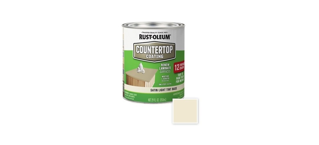 SPECIALTY Countertop Paint, Liquid, Solvent-Like, 824 mL Tint Base