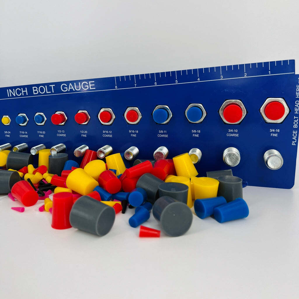 High Temp Masking Supply 235 Piece Silicone Rubber Plug Set – 1/32″ to 1″ Range