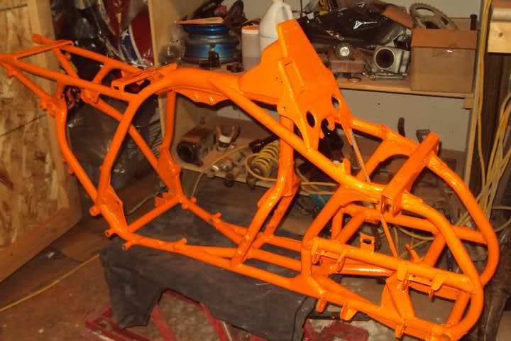 KTM Orange Powder Coat Powder Coating Paint – New 5 LBS FREE SHIPPING!