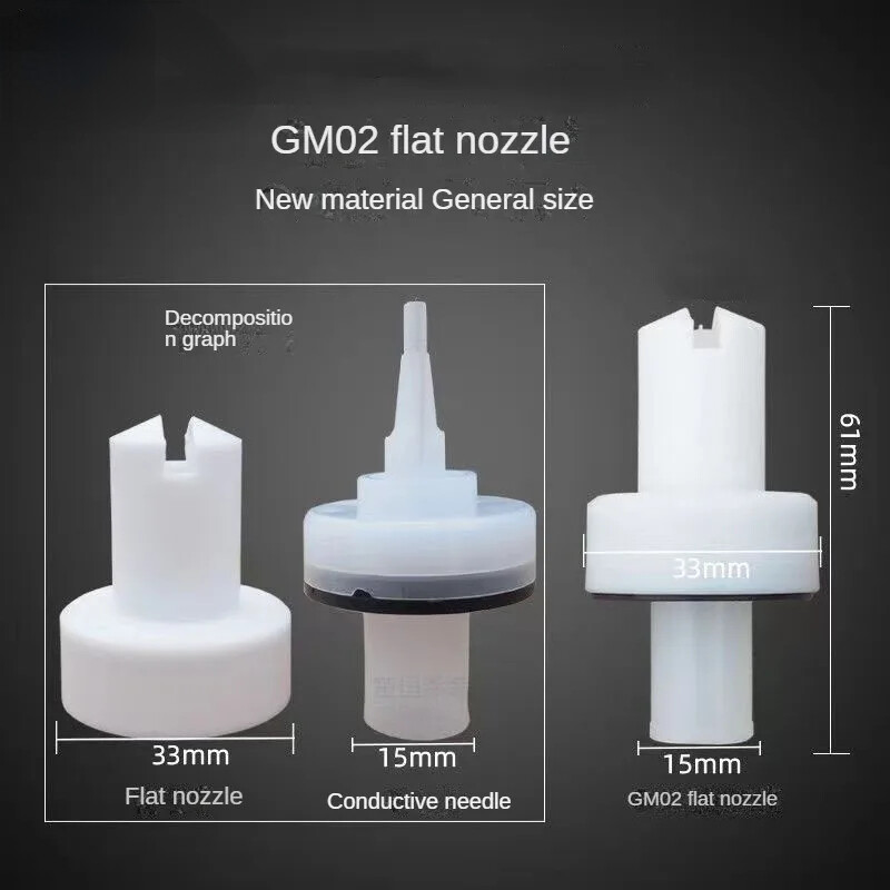 1000047 Flat Nozzle for Gema Opti GM02 Electrostatic Powder Coating gun