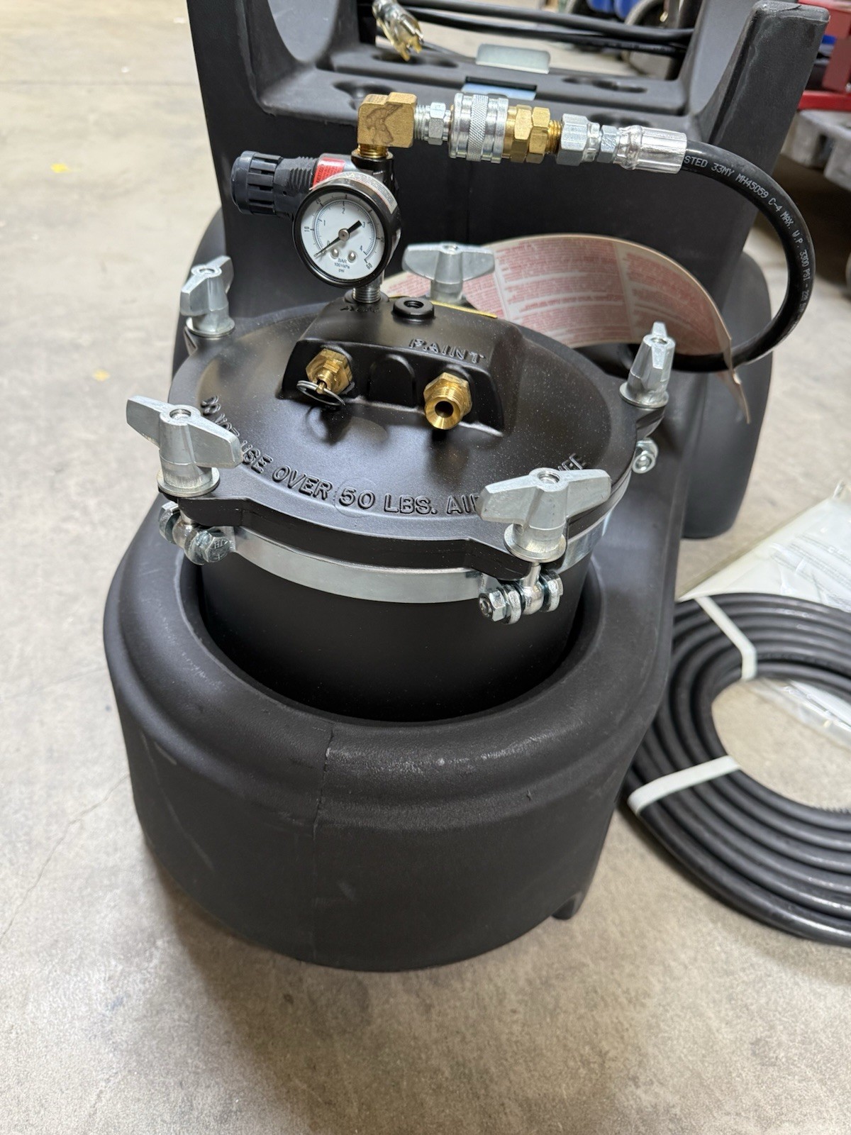 TITAN 0508046 HVLP Power Cart Hose included NO GUN