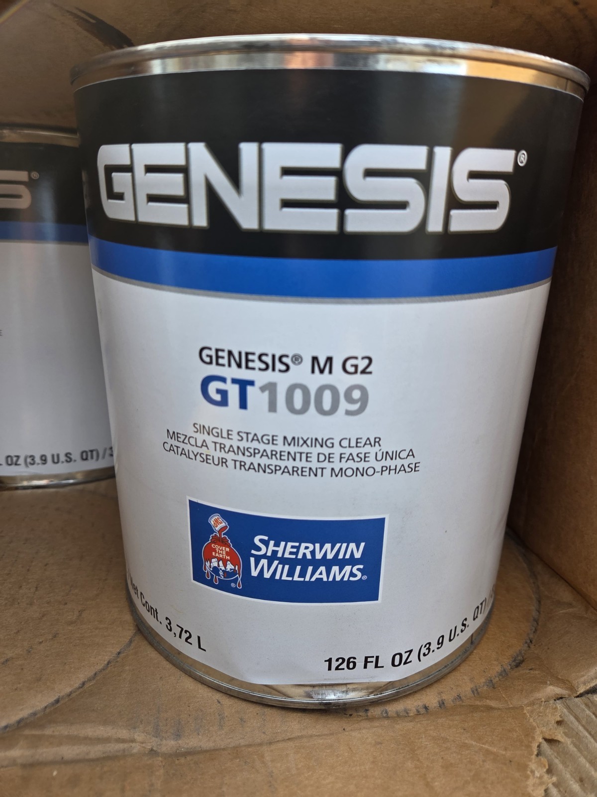 Sherwin Williams Genesis M G2 GT1009 Single Stage Mixing Clear – 1 Gallon