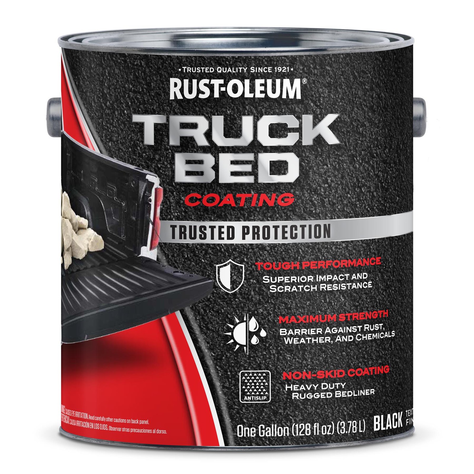 Rust-Oleum Automotive Truck Bed Coating, Black, Gallon – 342669