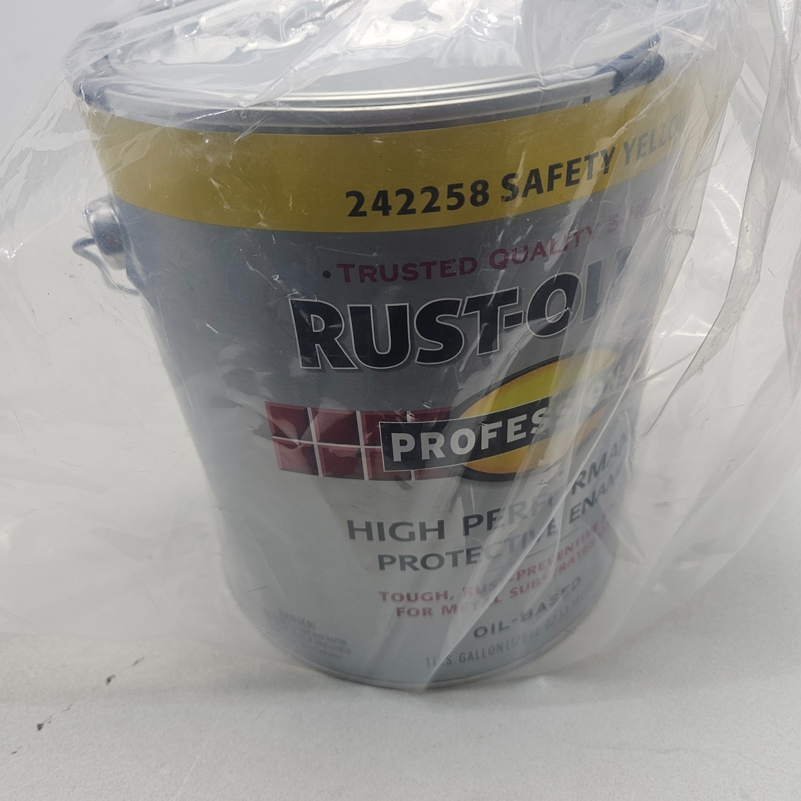 RUST-OLEUM Safety Yellow Protective Oil Enamel PROFESSIONAL 1 Gal Oil Based