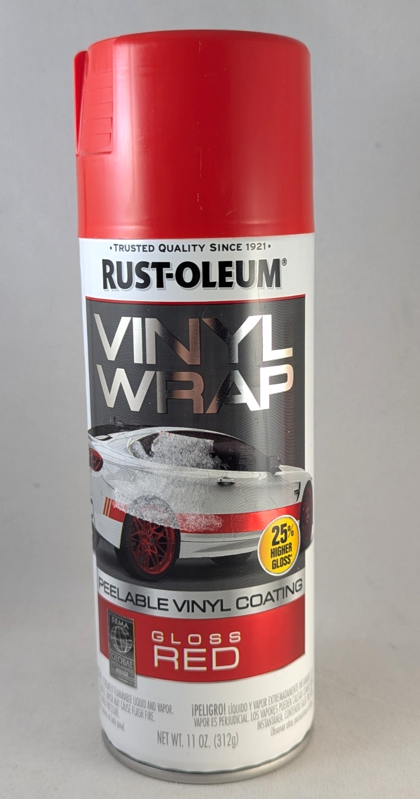 Rust-Oleum Automotive Vinyl Wrap gloss RED