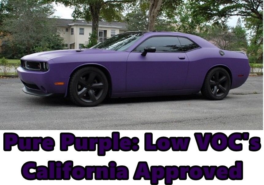 PURE PURPLE Plasti Dip Gallon Spray 50 Low VOC’s Californian Approved