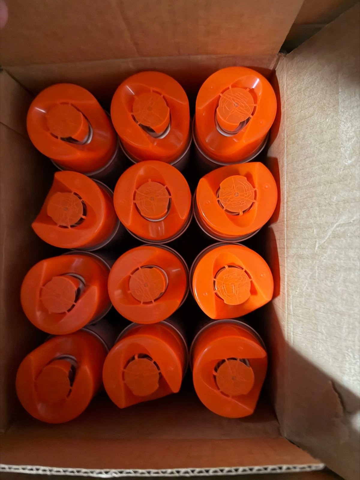 Krylon Industrial Quik-Mark Wb Inverted Marking Paint Fluorescent Orange, Lot…