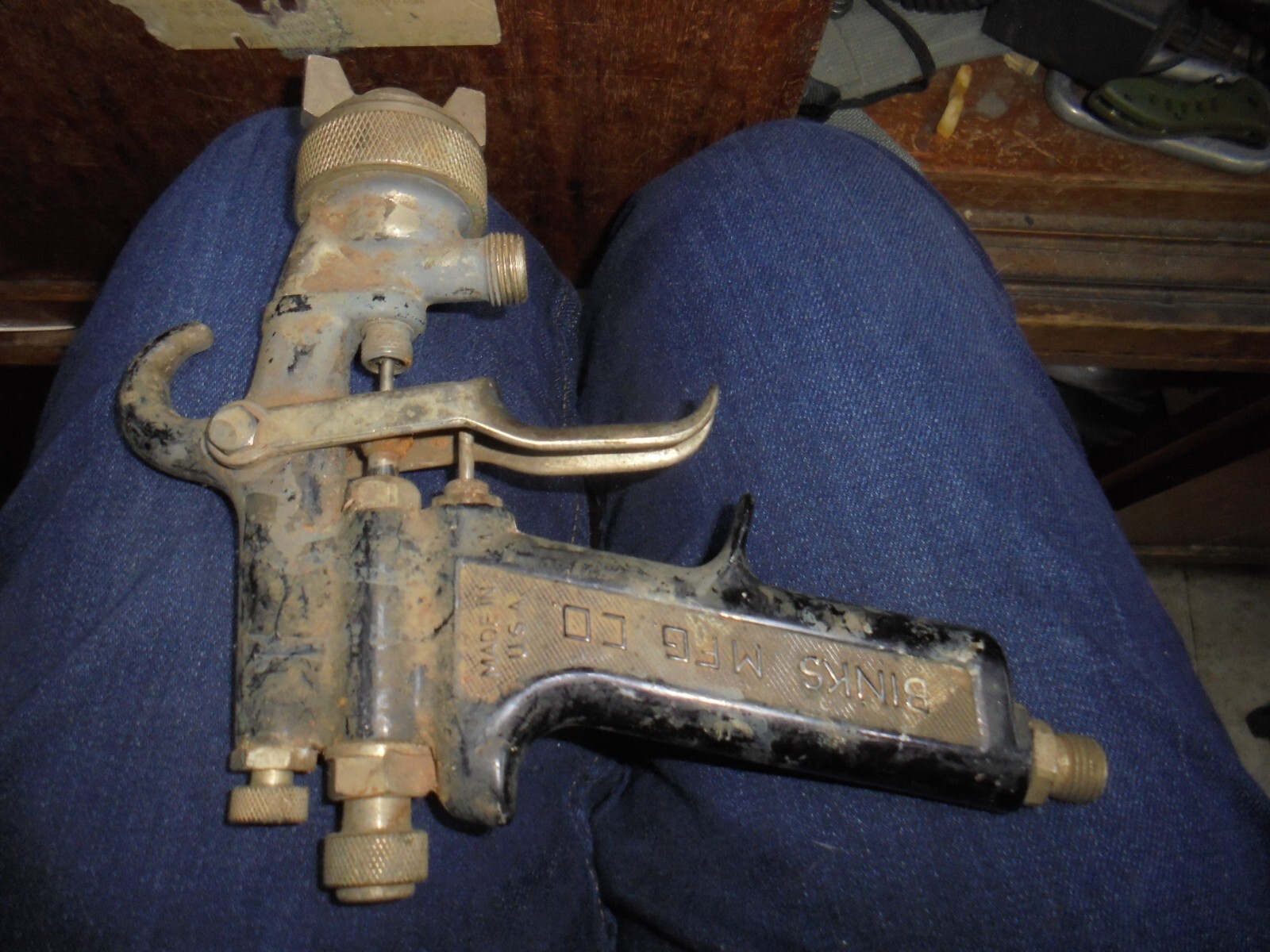 BINKS MODEL 7 PAINT SPRAY GUN