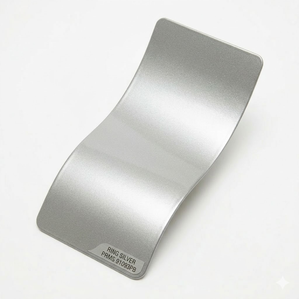 IFS Coatings Ring Silver Powder Coat Metallic Semi Gloss PRMS 91093PB 1 Lb