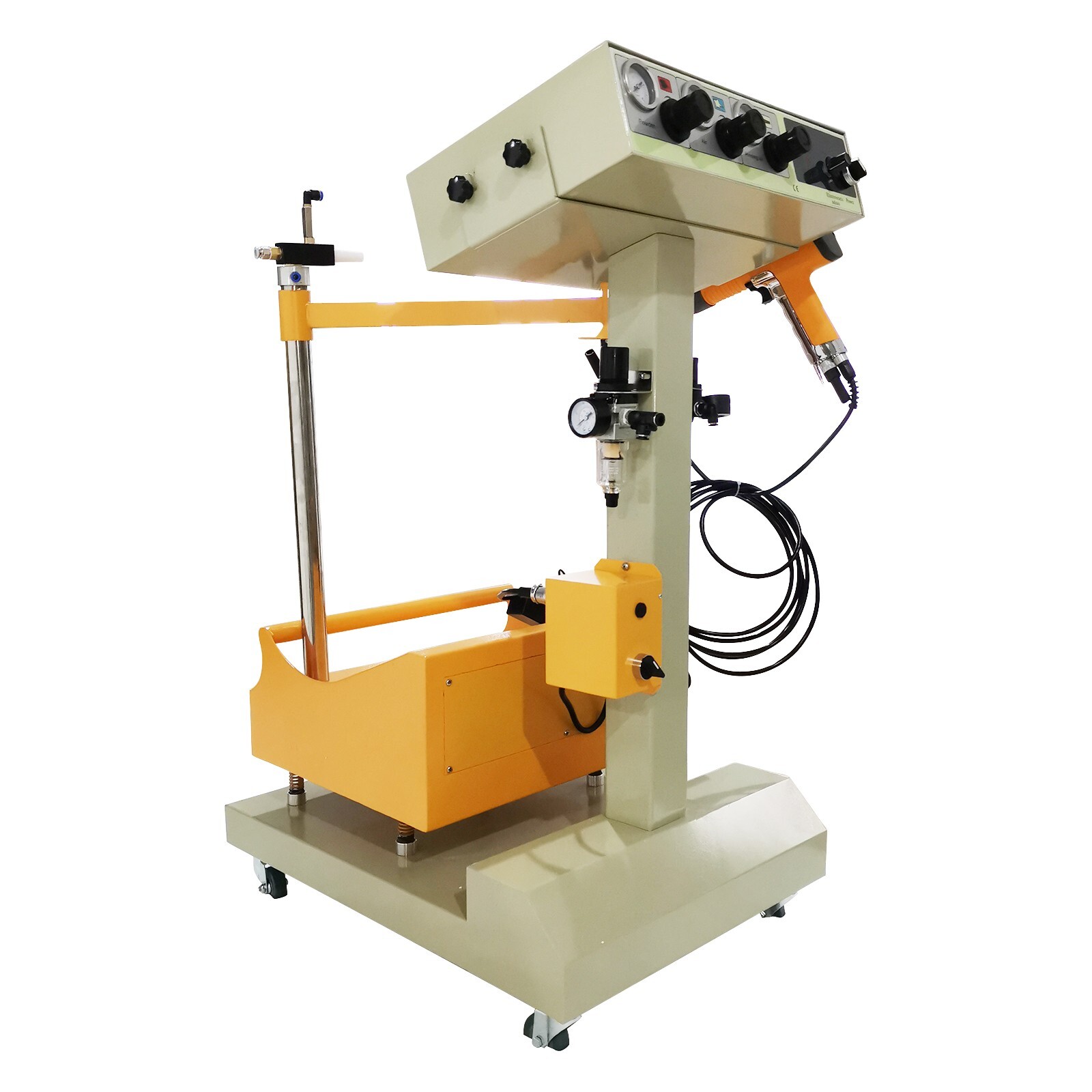 Single Gun Sprayer Vibratory Electrostatic Fast Color Change Spraying Machine