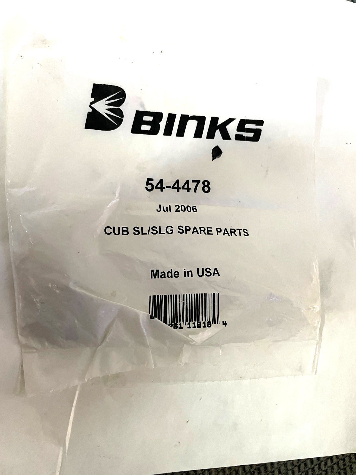 BINKS BINKS CUB AND BINKS CUB SL GUN REPAIR KIT 54-4478 OEM KIT NIB