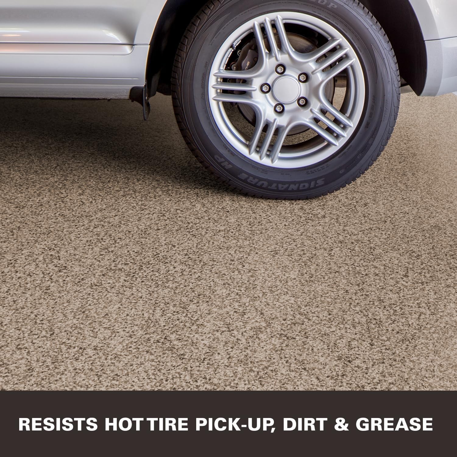 Weather Resistant Concrete Coating, Textured Finish