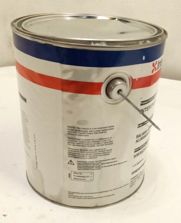 International HWM25F Intertherm 1875 Silicone Acrylic White Aluminum 1 Gallon